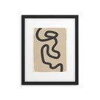 Abstract line art 43 Framed Art Print Gallery Image 5
