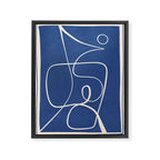 Abstract line art 44 Framed Canvas Print Gallery Image 6