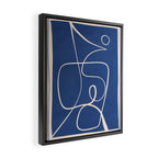 Abstract line art 44 Framed Canvas Print Gallery Image 2
