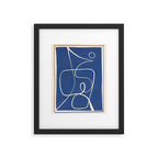 Abstract line art 44 Framed Art Print Gallery Image 5