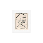Abstract line art 48a Art Print Gallery Image 1