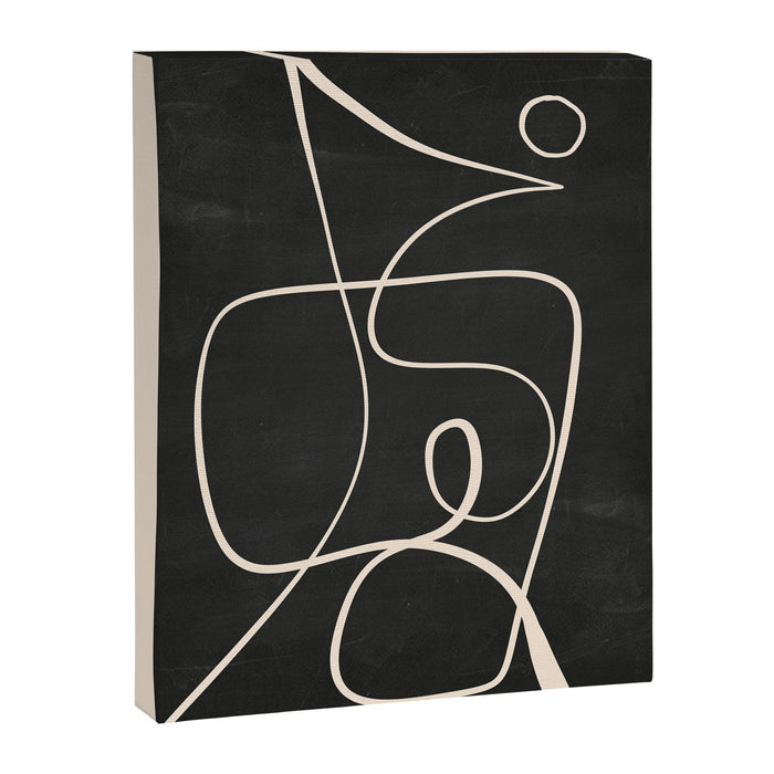 Abstract line art 49 Canvas Print Gallery Image 1
