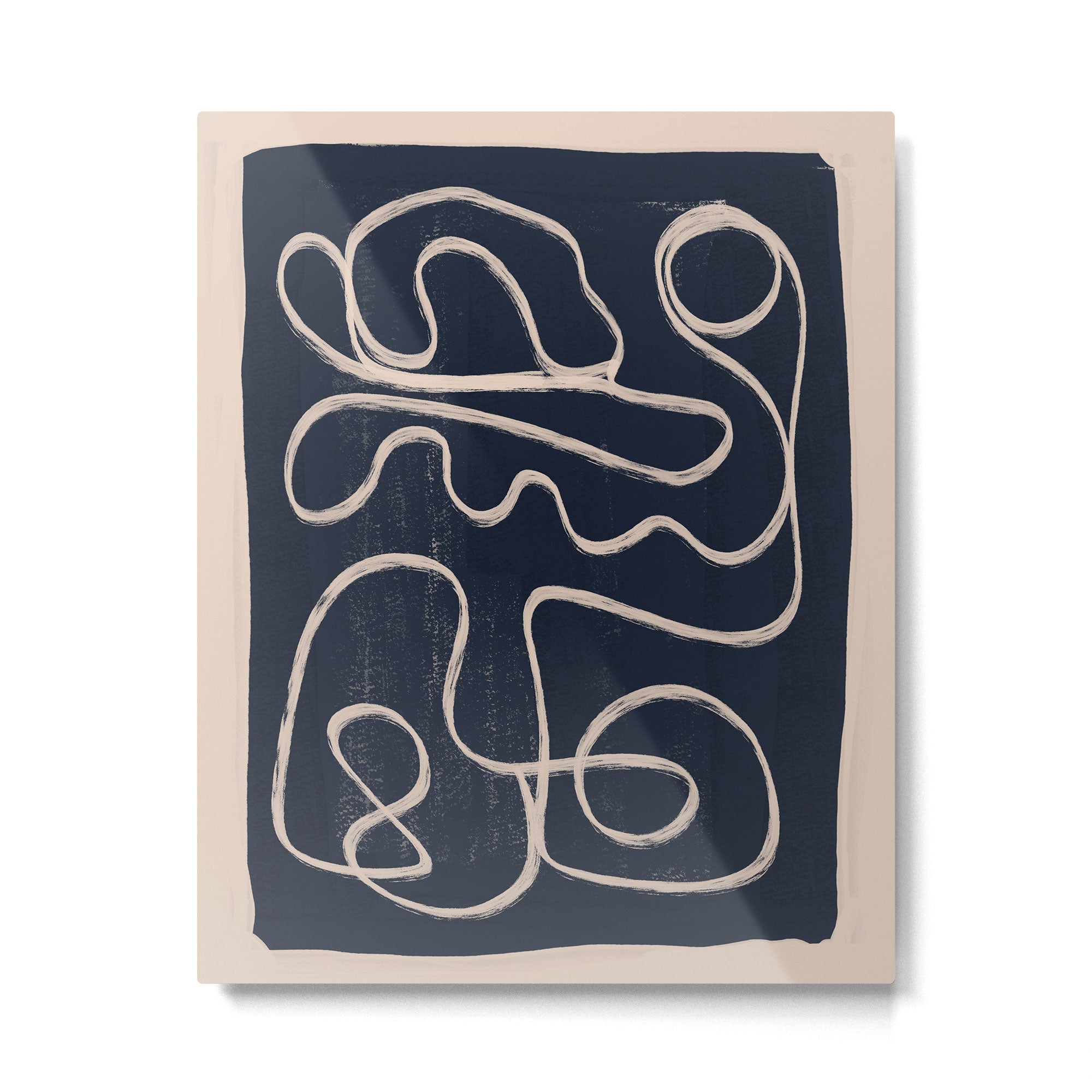 Abstract line art 52 Metal Print Gallery Image 4