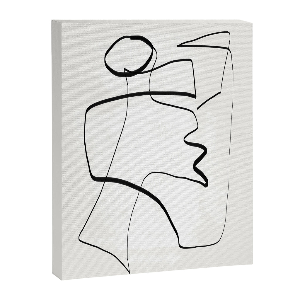Abstract line art 6 Canvas Print Gallery Image 6