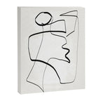 Abstract line art 6 Canvas Print Gallery Image 6