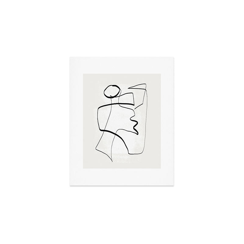 Abstract line art 6 Art Print Gallery Image 1