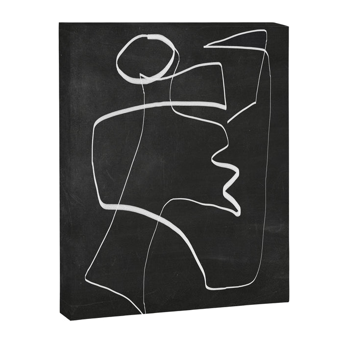Abstract line art 6/2 Canvas Print Gallery Image 1