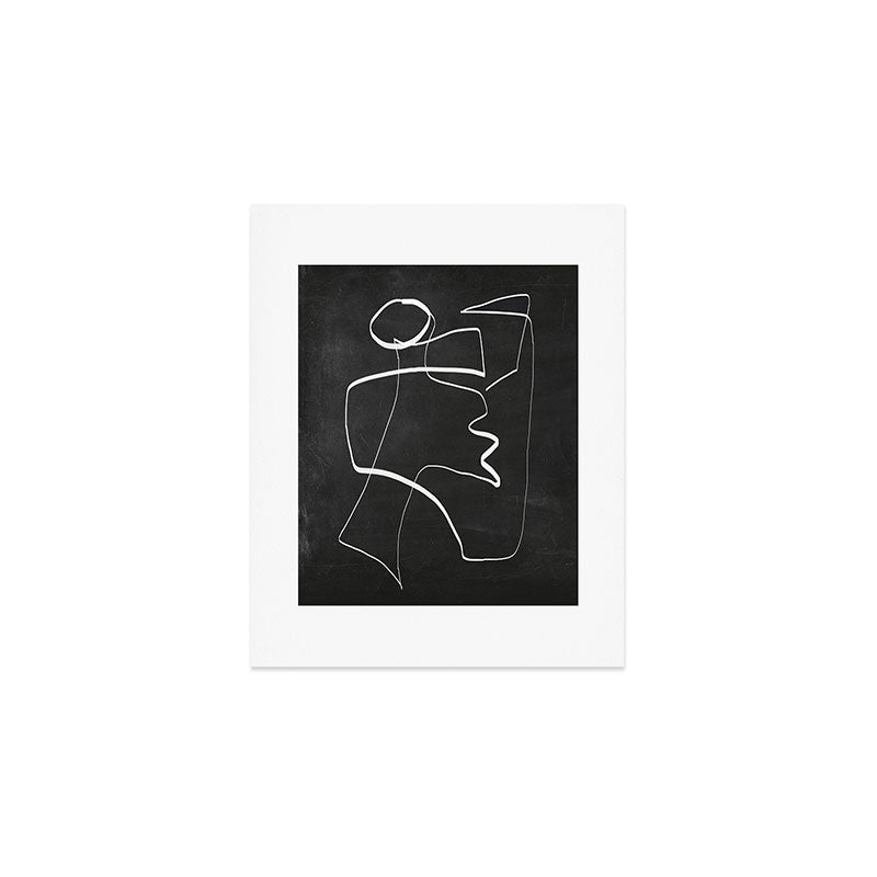Abstract line art 6/2 Art Print Gallery Image 1