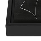 Abstract line art 6/2 Framed Canvas Print Gallery Image 3