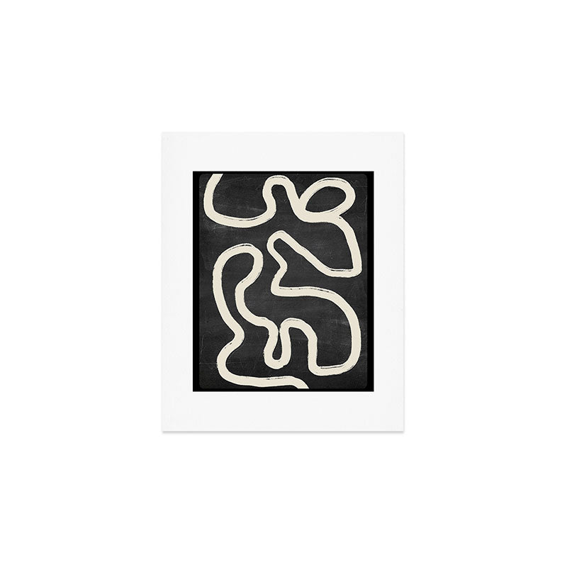 Abstract line art 63 Art Print Gallery Image 1