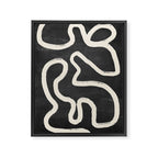 Abstract line art 63 Framed Canvas Print Gallery Image 6