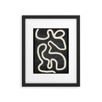 Abstract line art 63 Framed Art Print Gallery Image 5