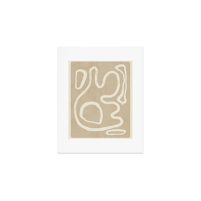 Abstract Line Art 71 Art Print