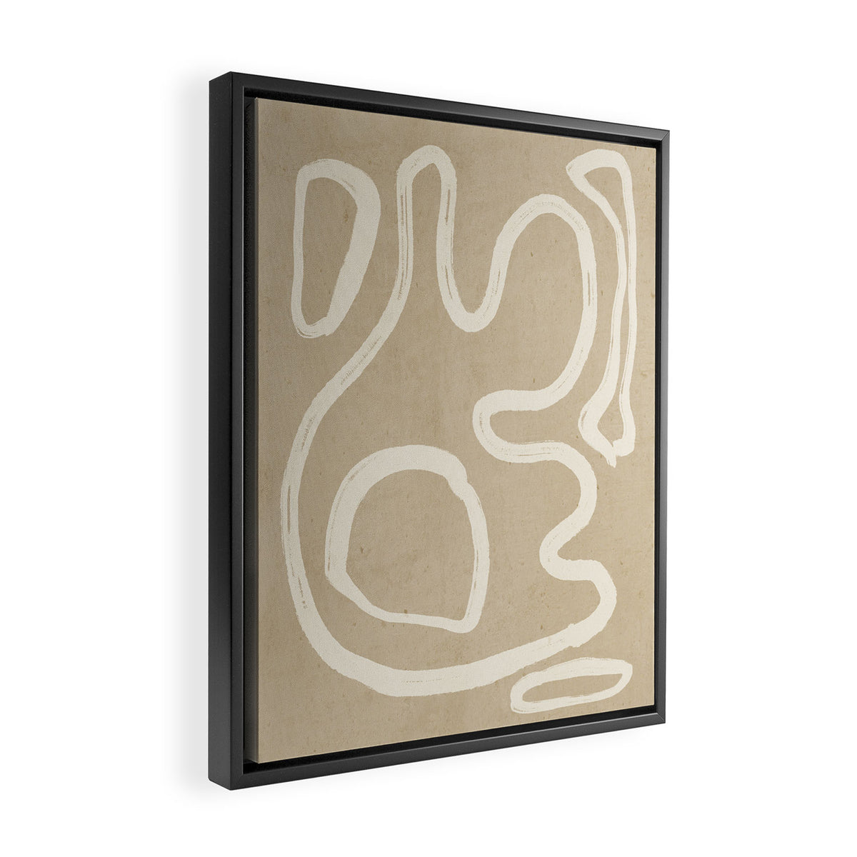 Abstract line art 71 Framed Canvas Print Gallery Image 2