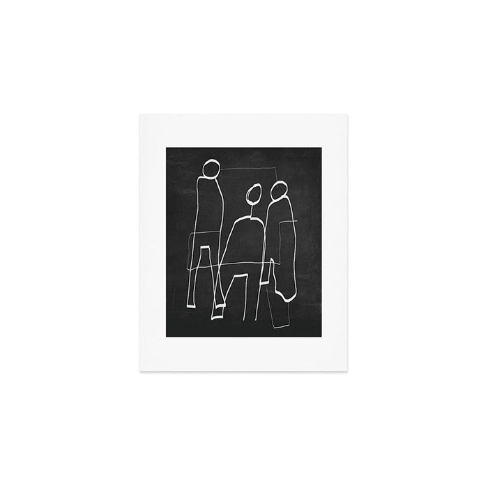 Abstract line art 72 Art Print Gallery Image 1