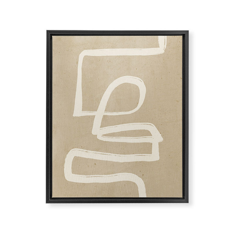 Abstract line art 72 Framed Canvas Print Gallery Image 6