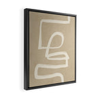 Abstract line art 72 Framed Canvas Print Gallery Image 2