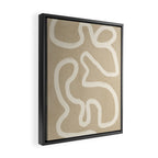 Abstract line art 73 Framed Canvas Print Gallery Image 2