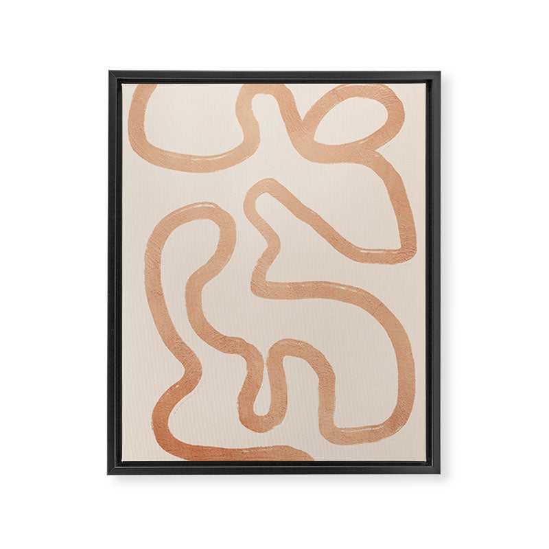 Abstract line art 75 Framed Canvas Print Gallery Image 6