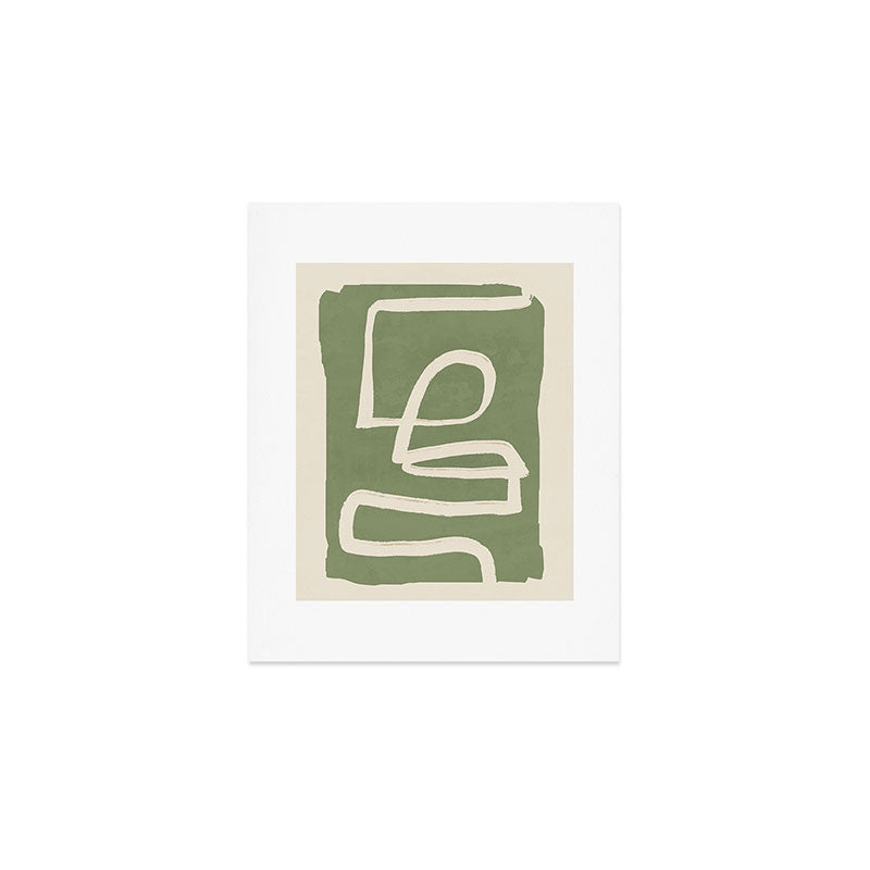 Abstract line art 77 Art Print Gallery Image 1