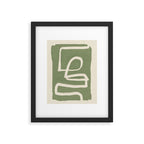 Abstract line art 77 Framed Art Print Gallery Image 5
