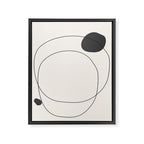Abstract line art 79 Framed Canvas Print Gallery Image 8