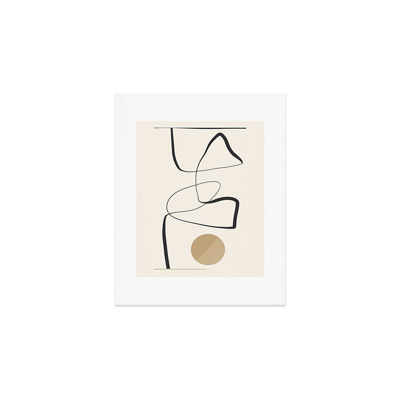 Abstract line art 84 Art Print Gallery Image 1