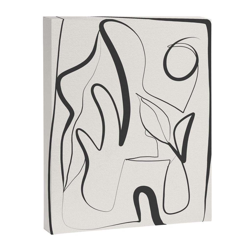Abstract line art 9 Canvas Print Gallery Image 6