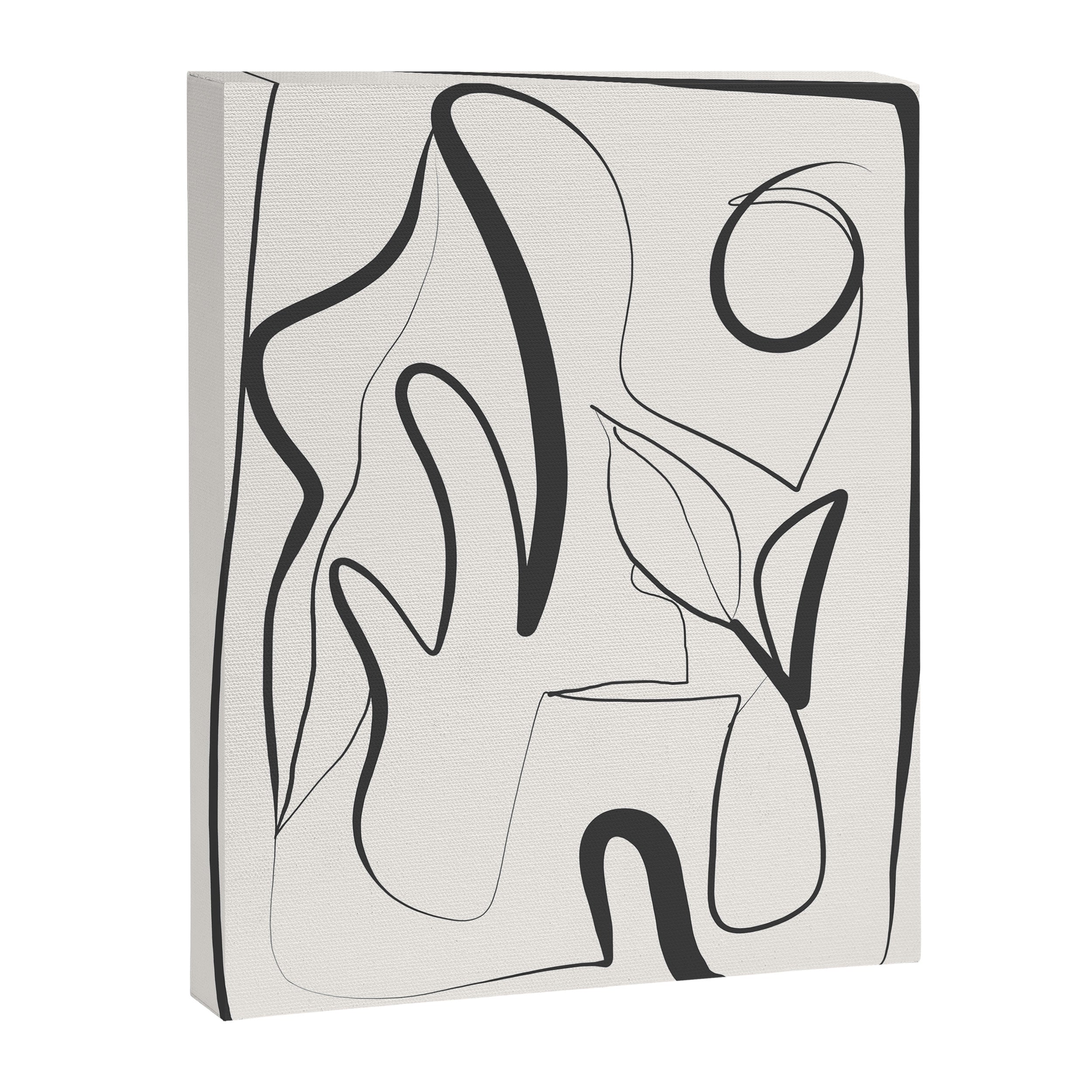 Abstract line art 9 Canvas Print Gallery Image 6