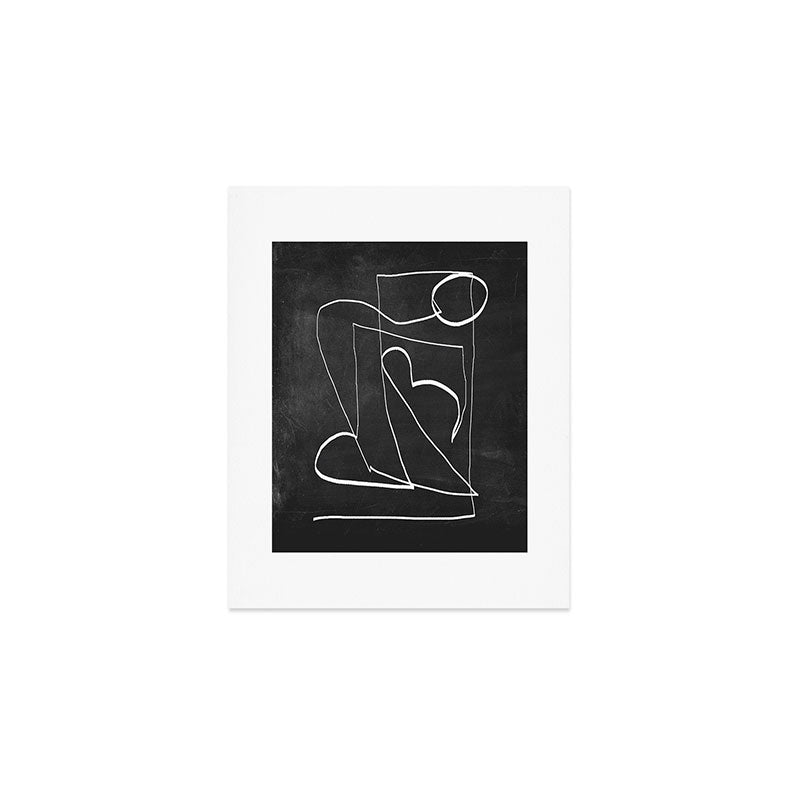 Abstract line art 93 Art Print Gallery Image 1