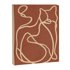 Abstract Line Art Cat 8 Canvas Print Gallery Image 6
