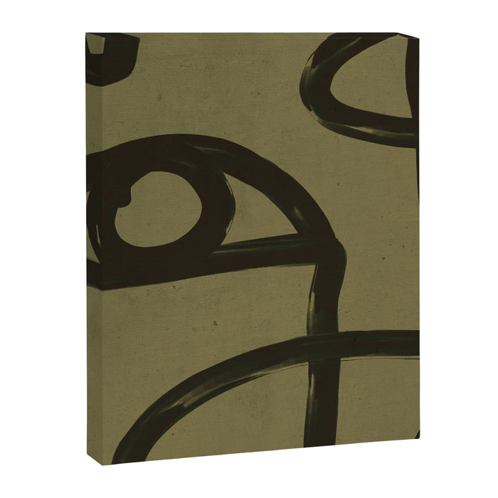 Abstract Line Art Eye 2 Canvas Print Gallery Image 1