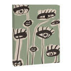 Abstract line art eyes 7 Canvas Print Gallery Image 6