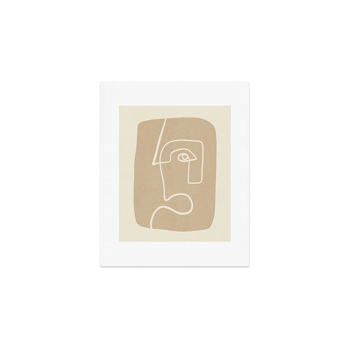 Abstract line art / Face 7 Art Print Gallery Image 1