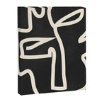 Abstract line art / Face Canvas Print Gallery Image 6