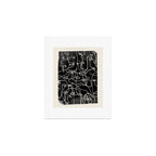 abstract line art faces 4 Art Print Gallery Image 1