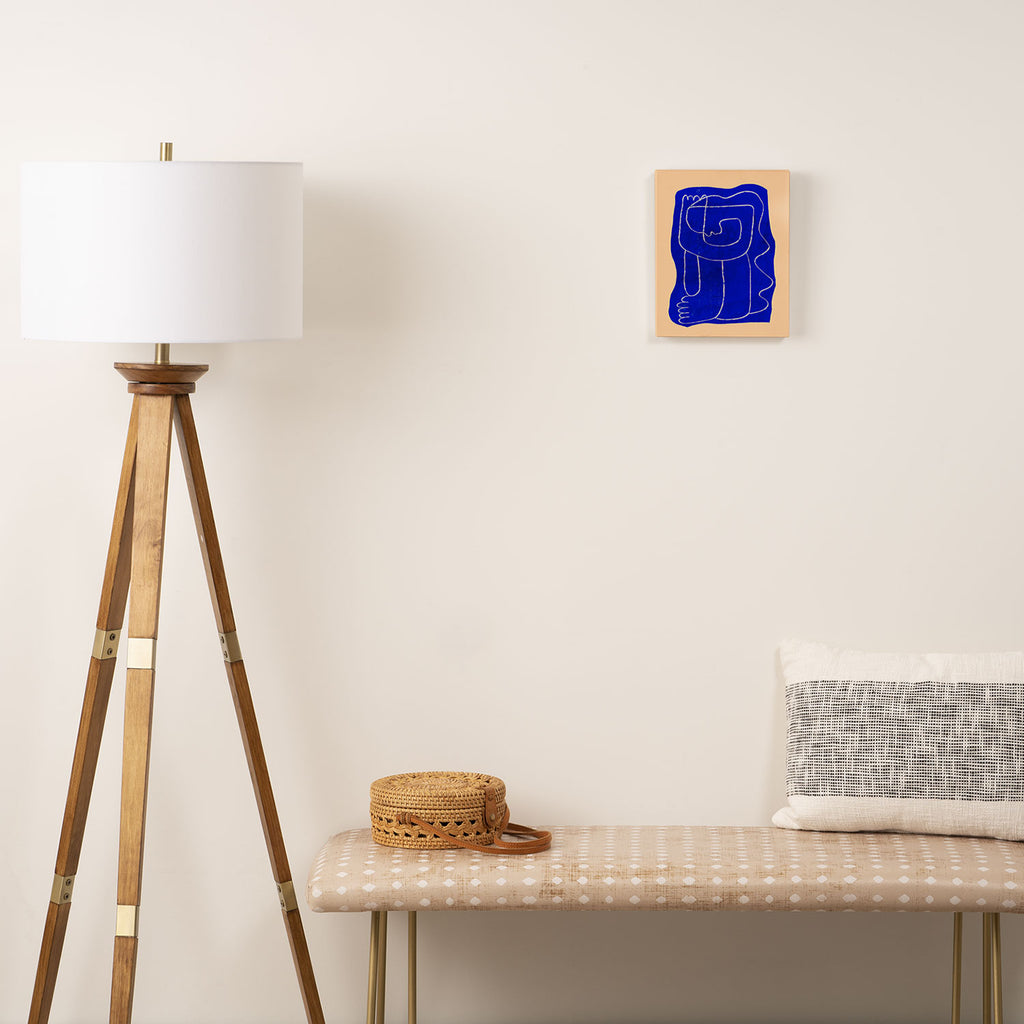 Abstract line art Figure 7 Canvas Print Gallery Image 2
