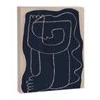 Abstract line art Figure Canvas Print Gallery Image 6