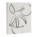 Abstract line art Plant Canvas Print Gallery Image 6