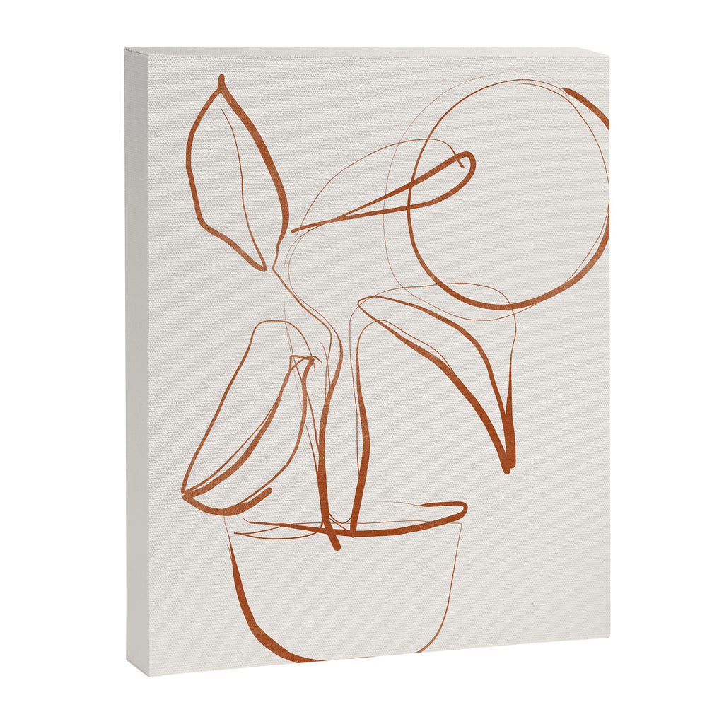 Abstract line art /Plant2 Canvas Print Gallery Image 6