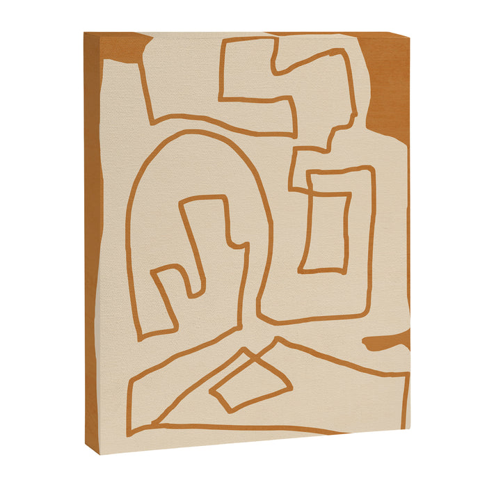 Abstract line art/3 Canvas Print Gallery Image 1