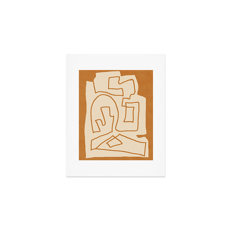 Abstract line art/3 Art Print Gallery Image 1