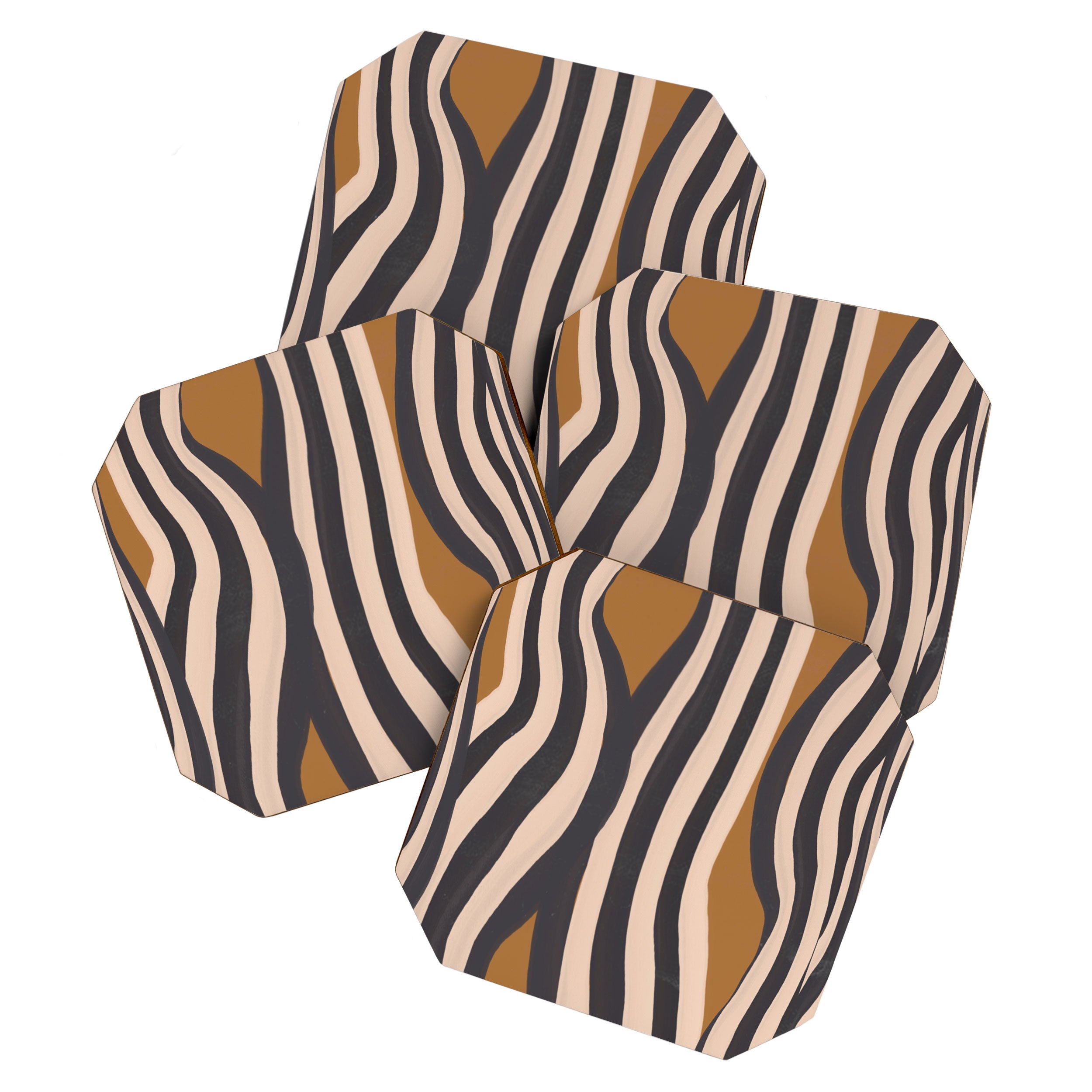 Abstract Lines 2 Coaster Gallery Image 1