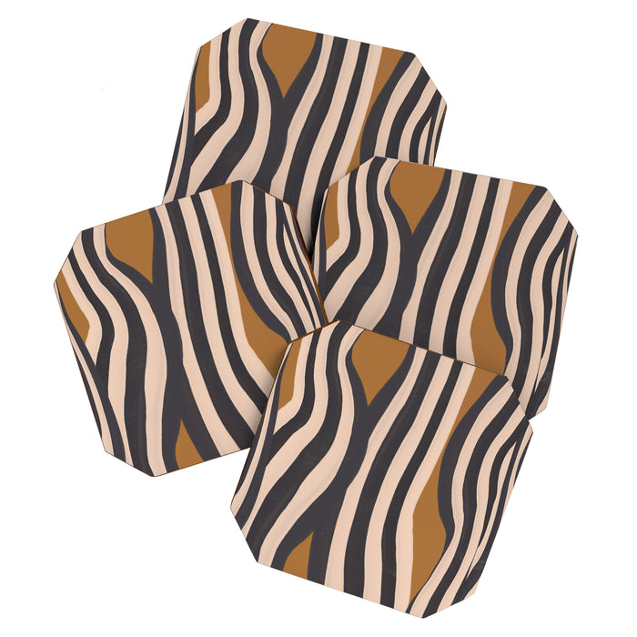 Abstract Lines 2 Coaster Gallery Image 1