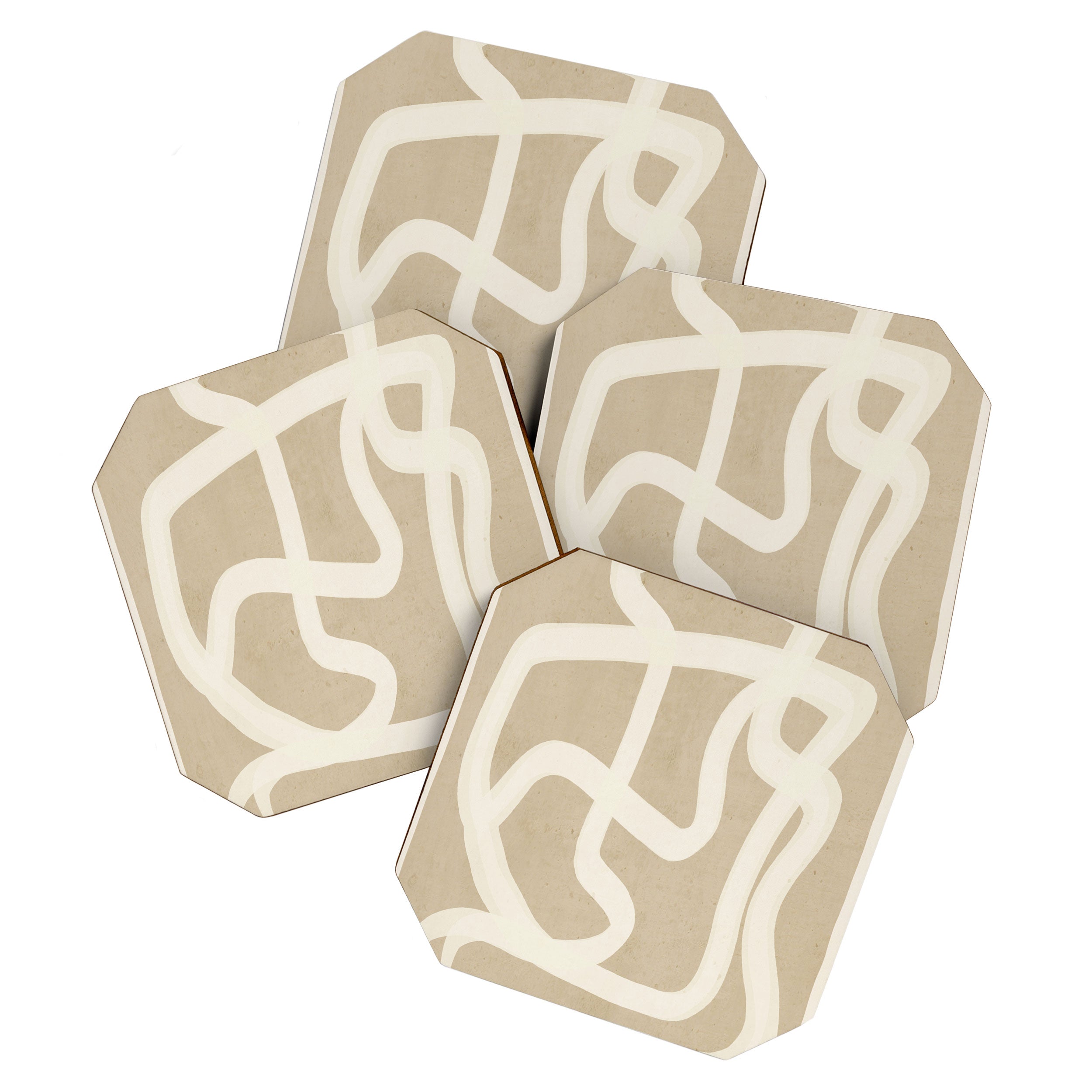 Abstract Lines 23 Coaster Gallery Image 1