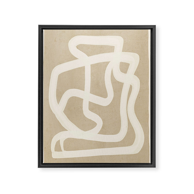 Abstract Lines 23 Framed Canvas Print Gallery Image 6