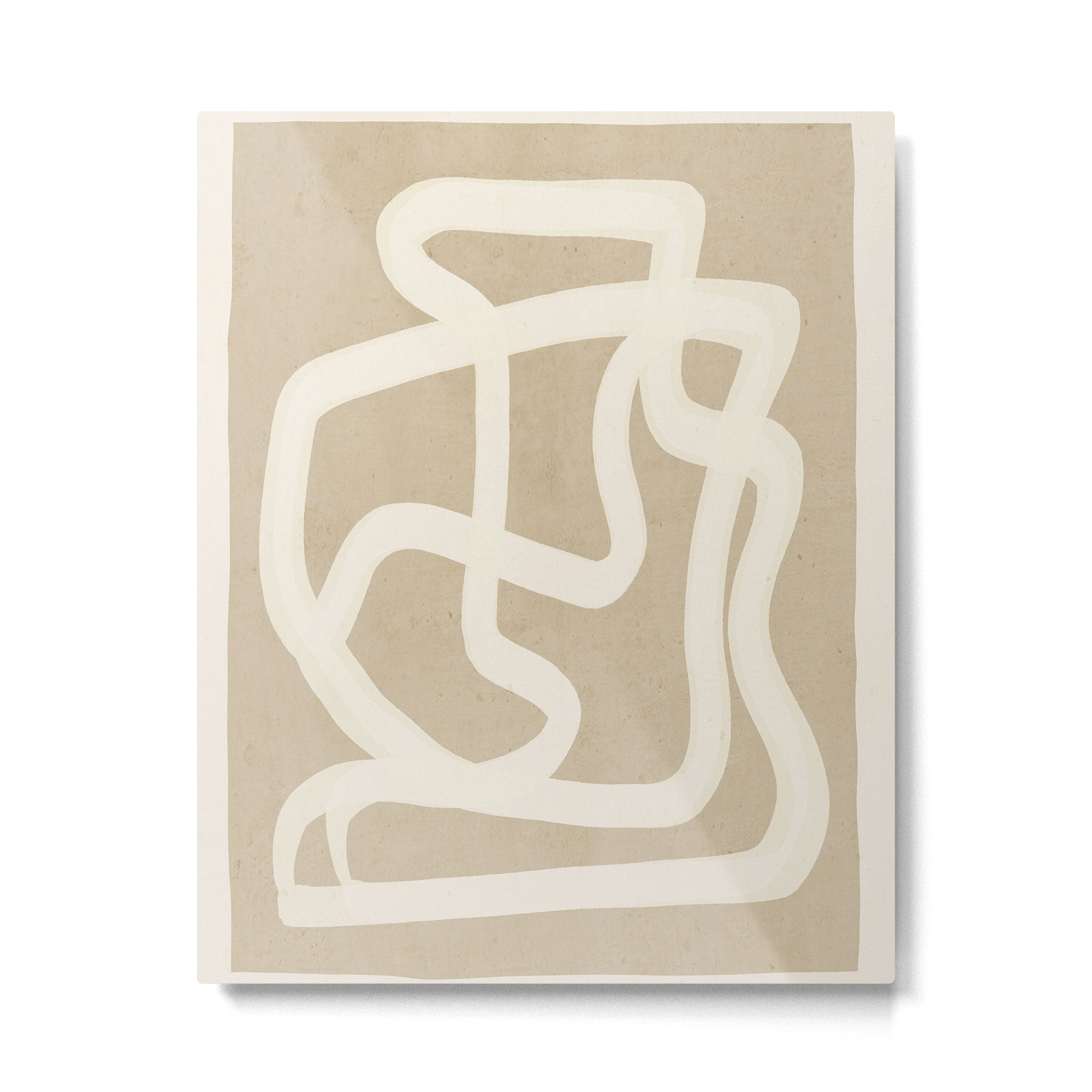 Abstract Lines 23 Metal Print Gallery Image 4