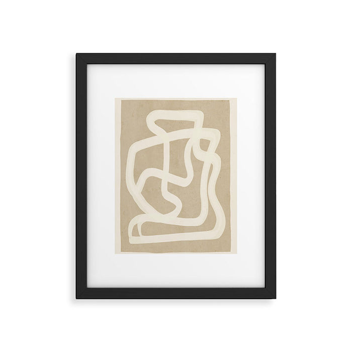 Abstract Lines 23 Framed Art Print Gallery Image 1
