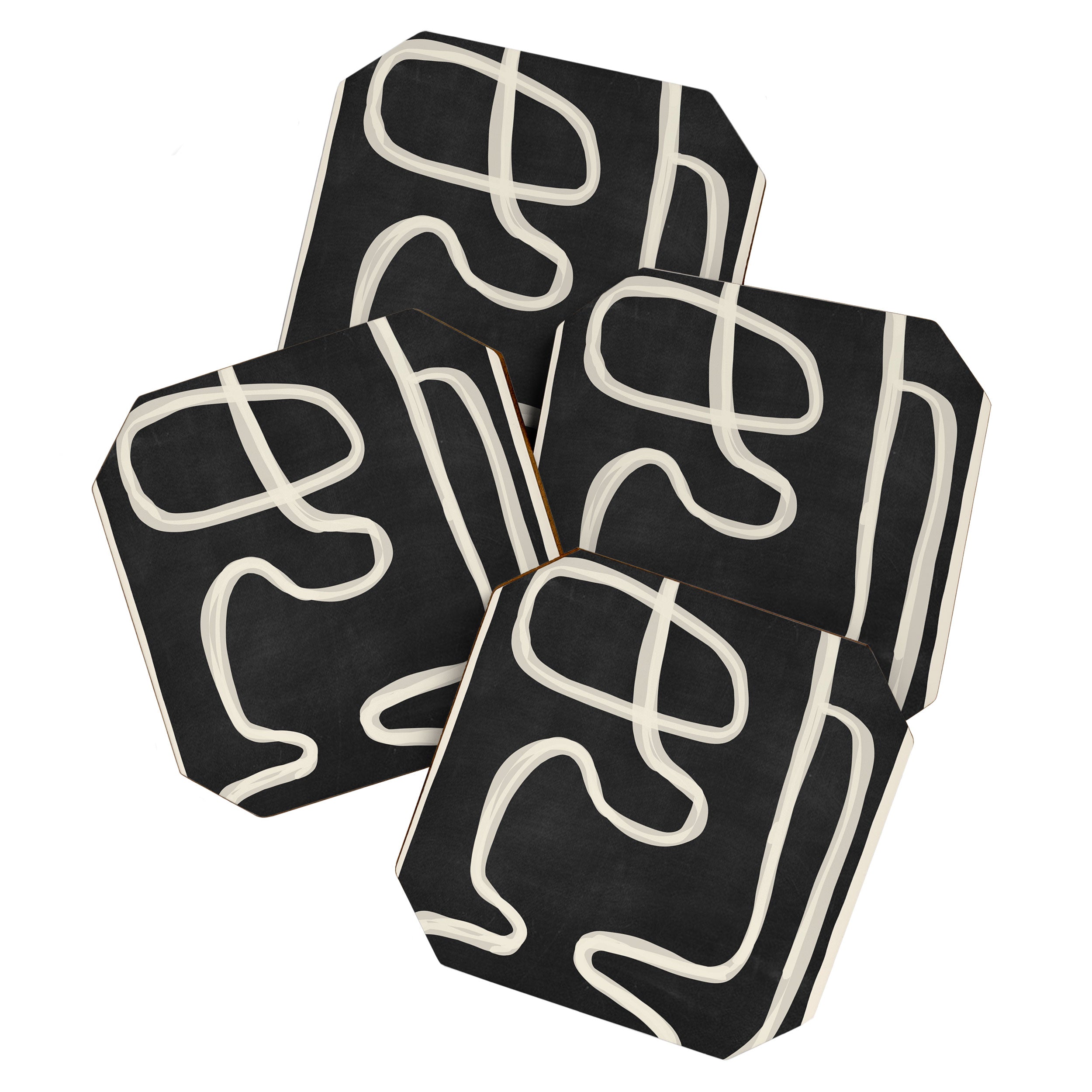 Abstract Lines 24 Coaster Gallery Image 1