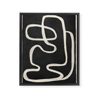 Abstract Lines 24 Framed Canvas Print Gallery Image 6